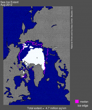 summer ice cover map